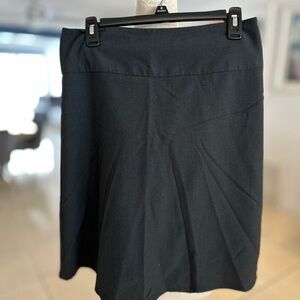 Tracy Evans Black Asymmetrical A-Line Skirt